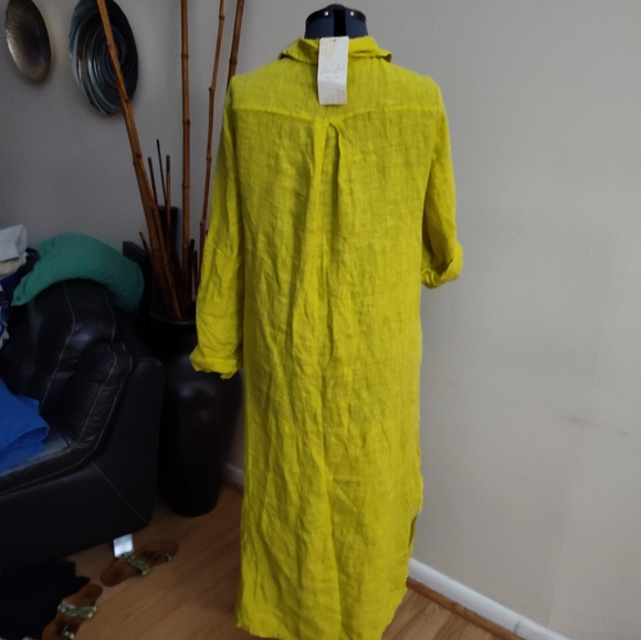 ITALIAN LINEN DRESS - Picture 3 of 7